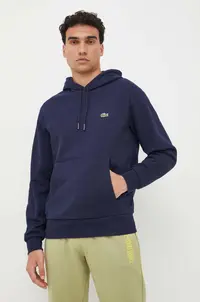 Lacoste hanorac cu glugă din bumbac