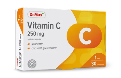 Dr. Max Vitamin C 250mg, 30 comprimate filmate