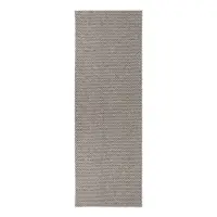 Covor potrivit pentru exterior Narma Diby, 70 x 200 cm, crem - negru