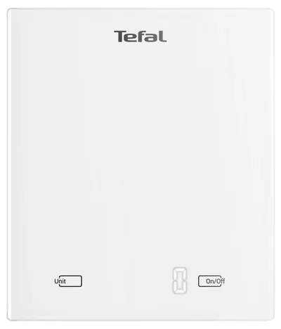 Cântar de bucătărie Tefal - Essential BC5504V0, 5 kg, alb