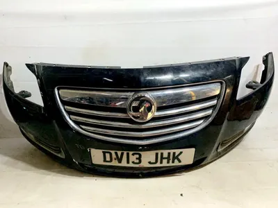 Bara fata completa cu spalatoare si senzori culoare neagra - gar Opel Insignia A (2008-2013)