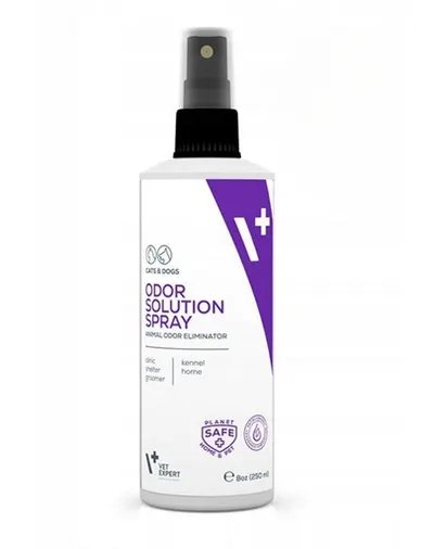 VET EXPERT Odor Solution Spray Animal Odor Eliminator 250 ml neutralizator mirosuri caini si pisici