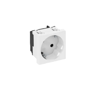 Priza 33°, cu contact de protectie, simpla | Type STD-D3 SRO1