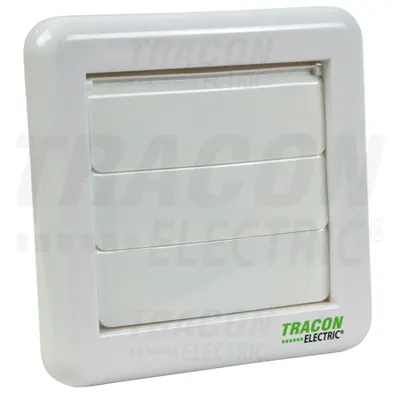 Jaluzele gravitationale de ext pentru ventilator de baie VFG100 151×151×45mm, D=96mm