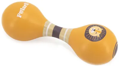 Maracas dublu din lemn Viga Toys PolarB - Leu