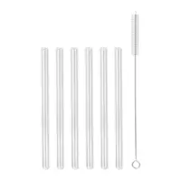 Set 6 paie din sticlă Vialli Design, lungime 15 cm