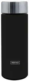 Termos Nerthus - Cu infuzor, negru, 300 ml