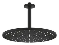 Dus fix Grohe Rainshower Mono 310 22122KF0, 1/2 inch, montare pe tavan, 31 cm, 1 pulverizare, brat, anti-calcar, Mat, Negru