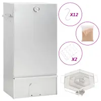 Gossi afumatoare cuptor/gratar, generator fum rece, otel galvanizat