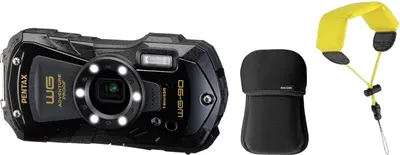 Cameră compactă Pentax - WG-90, Black Kit