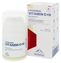 Liposomal Vitamin C+D Spray oral-gel, mango, 50 ml, Nordaid