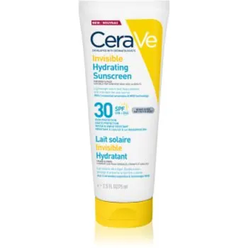 CeraVe Invisible Hydrating Sunscreen SPF 30 loțiune pentru plaja pentru fata si corp