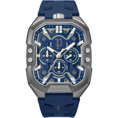 Ceas Police Police PEWGO0092205 Mens Watch Bullhead Chronograph 43mm 5 ATM