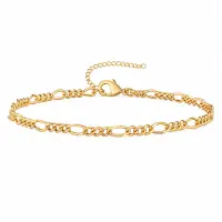 Bratara Cuban Novvu Gold cu Aur