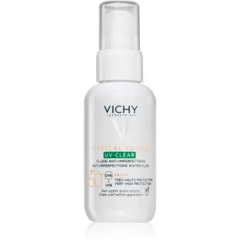 Vichy Capital Soleil UV-Clear ingrijire anti-rid pentru tenul gras, predispus la acnee