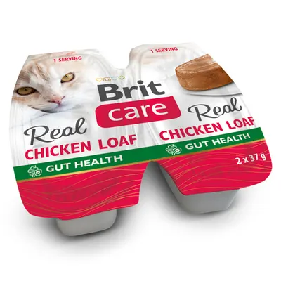 Brit Care Cat Real Chicken Loaf 2x37 g