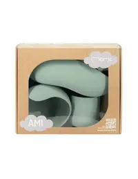 Set pentru diversificare din silicon Momi Ami green