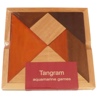 Tangram simplu din lemn XL