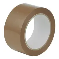 Bandă adezivă tip scotch, 48x55mm, maro, acril