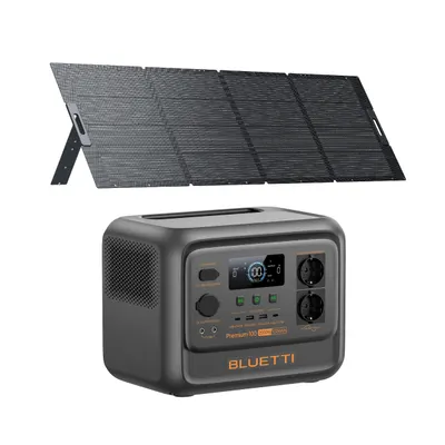 Kit stație de alimentare BLUETTI Premium 100 V2 + panou solar 350 W