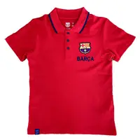 Cămașa elegantă pentru copii Barcelona cu guler - roșu, 14 ani