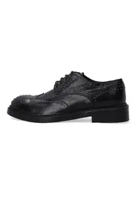 Pantofi din piele cu nituri decorative