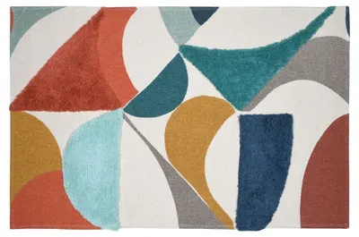 Covoraș STOF - Blokken, 60 x 90 cm, multicolor