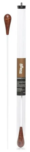 Stagg Dirijor Baton - BATON 1, 40 cm, alb/maro