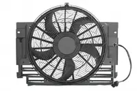 Ventilator radiator (cu carcasa) potrivit BMW X5 (E53) 3.0-4.8 01.00-12.06