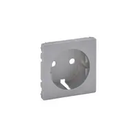 Capac Valena Life - 2P+E priza - German standard - aluminiu