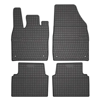 Set covorase cauciuc 4 piese BASIC, fata spate negru, potrivit VW ID.3 11.19