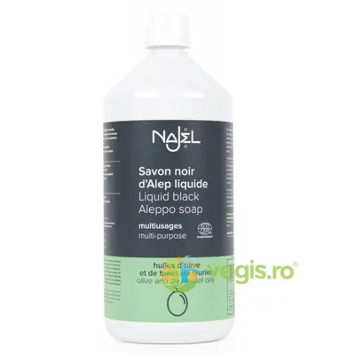 Detergent Universal cu Sapun Negru de Alep, Eco 1L