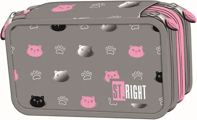 Penar cu accesorii St. Right Kitty Paw - 3 fermoare