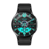 COLMI i28 Ultra Black Magnetic - Smartwatch 1.43 AMOLED Always-On, AI GPT Assistant, Bluetooth 5.3, Prayer Times, Curea Magnetica Neagra, IP68