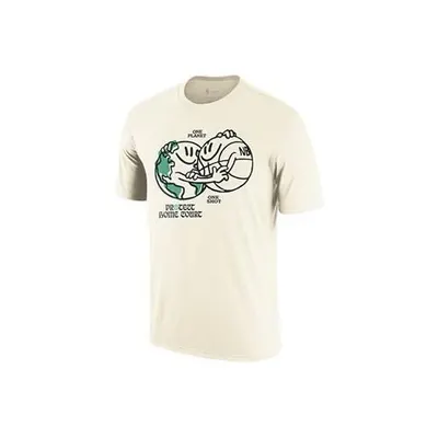 Tricou universal dm1317901 cu mânecă scurtă alb bărbătesc
