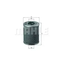 Filtru ulei MAHLE ORIGINAL OX 68D