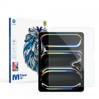 Folie de protectie Ecran Matte Lito Classic pentru Apple iPad Pro 13 (2024), Sticla Securizata, Full Glue, 2.5D