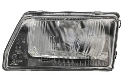 Far Stanga (H4, electric, fara motoras, culoare insert: negru) potrivit FIAT CINQUECENTO