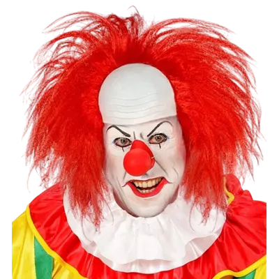 Peruca clown rosie