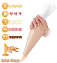 Set pentru poș Tescoma - Delicia, cu 6 accesorii și 10 pungi
