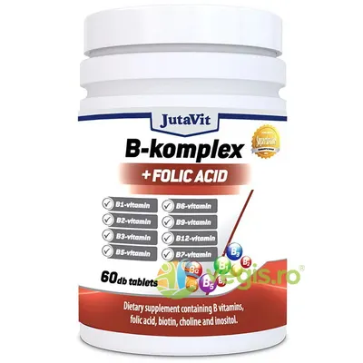 B Complex cu Acid Folic 60tb