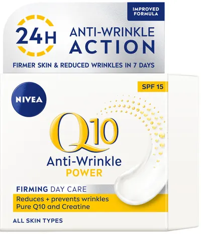 Nivea Q10 Power Cremă de zi antirid, SPF15, 50 ml