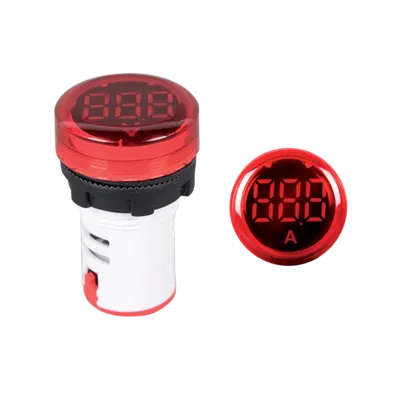 Digital Round Amperemeter El-Ed16r Ac 0-100a D22mm