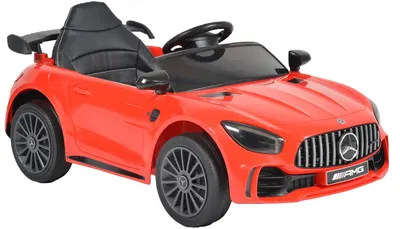 Mașinuță electrică Moni Toys - Mercedes AMG GTR, roșu