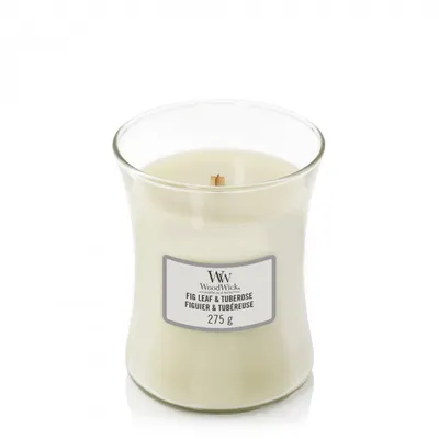 Lumanare parfumata - Fig Leaf & Tuberose, Medium Jar