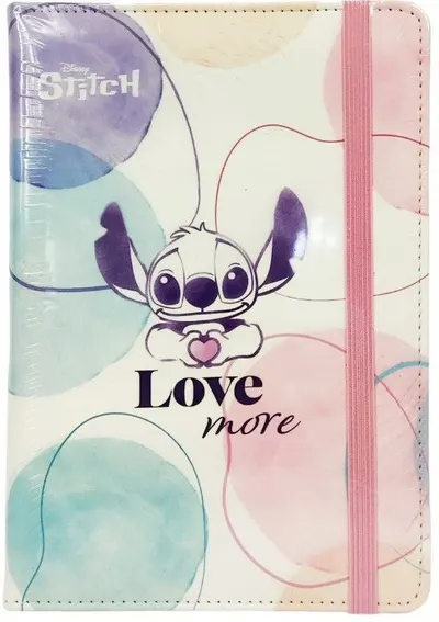 Caiet cu o bandă elastică Cool Pack Disney - Stitch 1, A5, 80 de foi