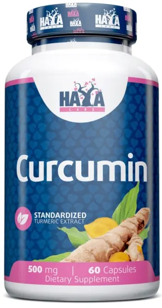 Curcumin, 500 mg, 60 capsule, Haya Labs