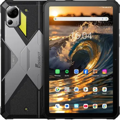 Tableta rugged Fossibot DT3, 5G SIM + Wi-Fi, 10.4-inch 2K, Dimensity 7300, 12GB RAM+ 256GB, NFC, Stereo, 21560mAh, Android 15