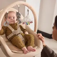Scaun de masa pentru copii 3 in 1 KinderKraft Fini Up Beige