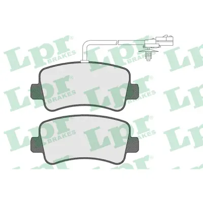Set placute frana, frana disc LPR 05P1578